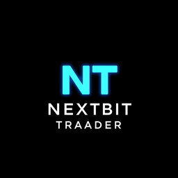 A logo design featuring a completely black background