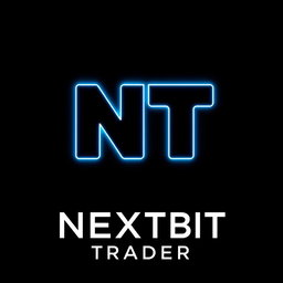 A logo design featuring a completely black background