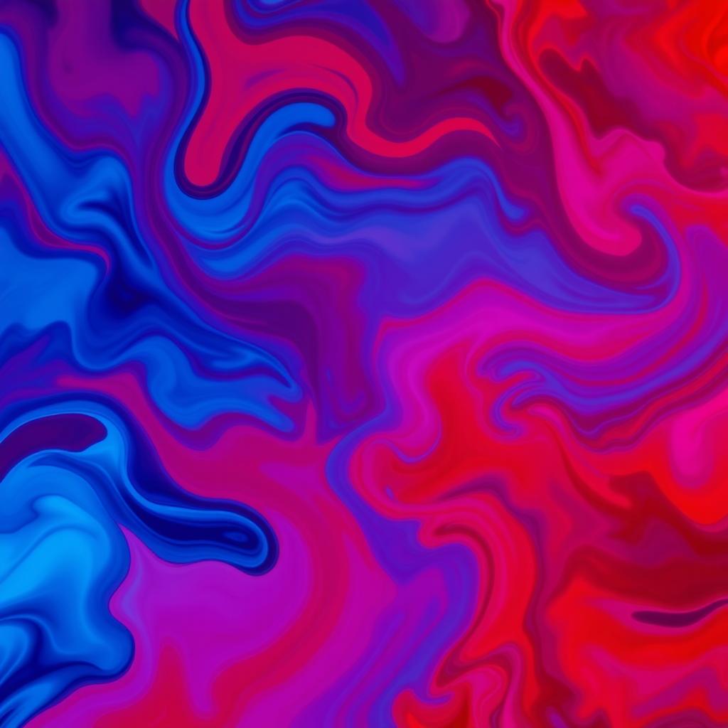A vibrant and colorful background featuring a dynamic blend of indigo blue and red hues, creating an energetic and visually striking effect