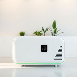 Introducing 'Carbon Cop', a compact and innovative product that effectively absorbs carbon emissions and converts them into renewable electricity