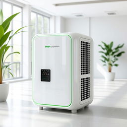 Introducing 'Carbon Cop', an advanced device by MnM Corporation designed to effectively capture carbon emissions and convert them into renewable electricity