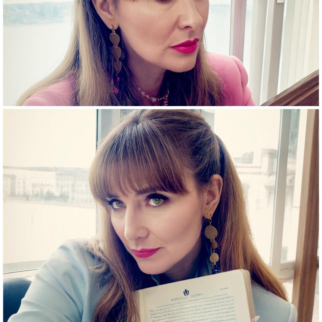 Korice za moju knjigu. Naslov: Moje autobiografije u prozi i stihu. Zovem se Jovanka  
 Kozlovački..U stilu Corite Kent.