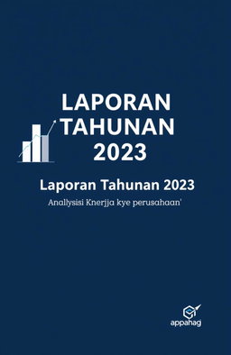 Cover for a professional report, featuring a sleek and modern design