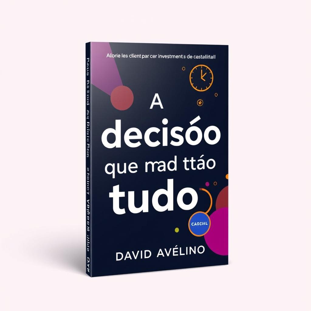 An eye-catching e-book cover with vibrant and modern colors
