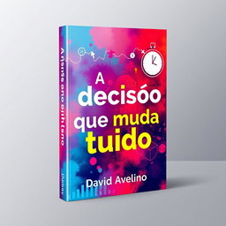 A stunning e-book cover featuring vibrant colors and a clean, modern design that conveys themes of investments, decision-making, and time