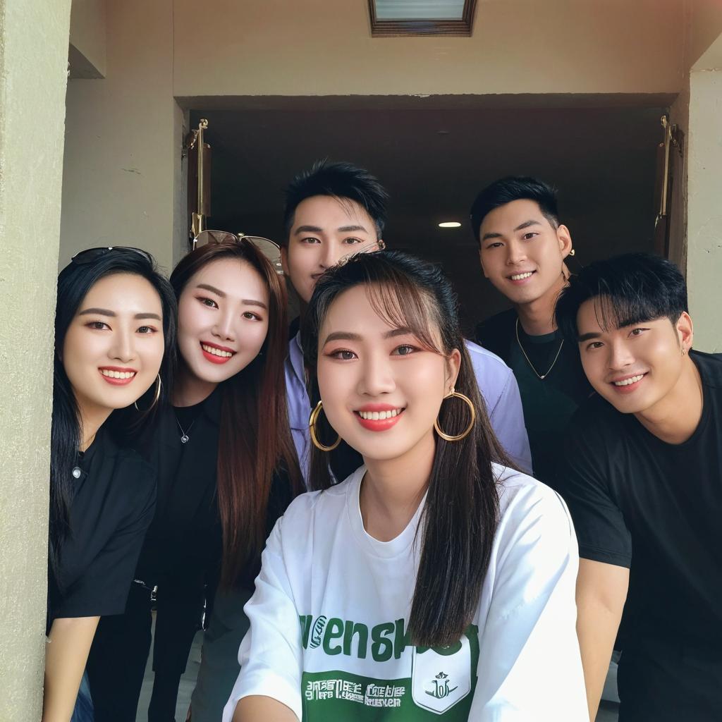Insert my picture in the group phot