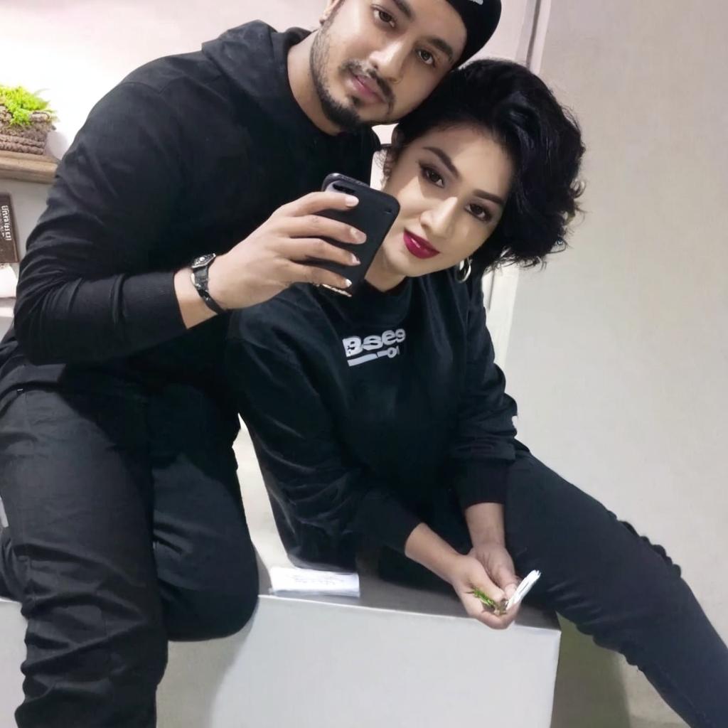 que estén juntos en una misma foto