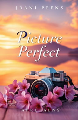 A stunning book cover design for the title 'Picture Perfect'