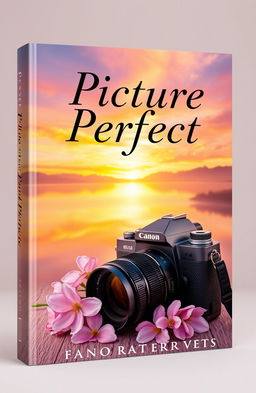A stunning book cover design for the title 'Picture Perfect'