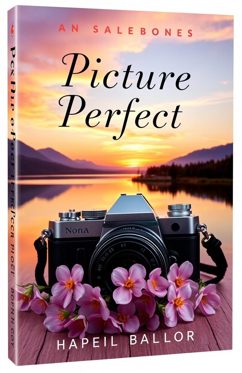 A stunning book cover design for the title 'Picture Perfect'