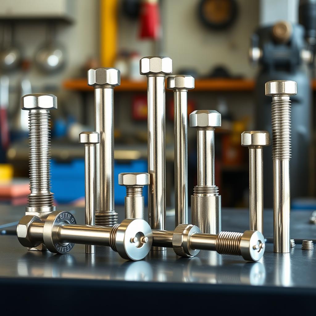 A collection of horizontal pins designed for agricultural and engineering applications