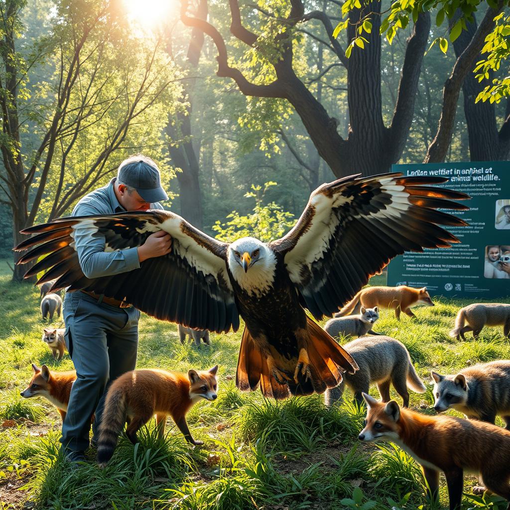 Hope in Sanctuary: Rehabilitation of Wild Animals