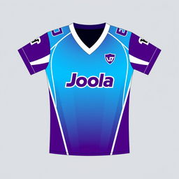 A custom table tennis jersey design featuring a v-neck style