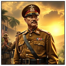 The last Filipino general to surrender to the Americans, Gen