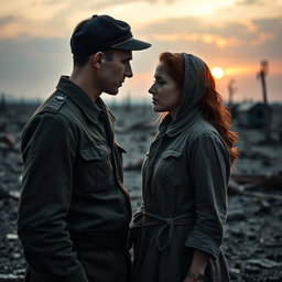 A poignant love story between an ex-Nazi soldier and a former concentration camp prisoner, set against a backdrop of post-WWII Europe