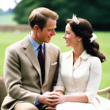 The historian described the royal couple's love story adorably, with passionate letters and romantic gestures.