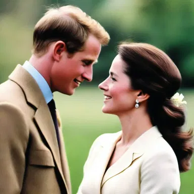 The historian described the royal couple's love story adorably, with passionate letters and romantic gestures.