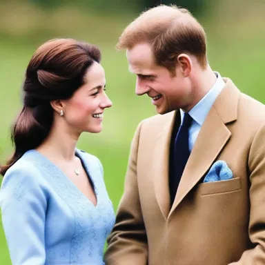 The historian described the royal couple's love story adorably, with passionate letters and romantic gestures.