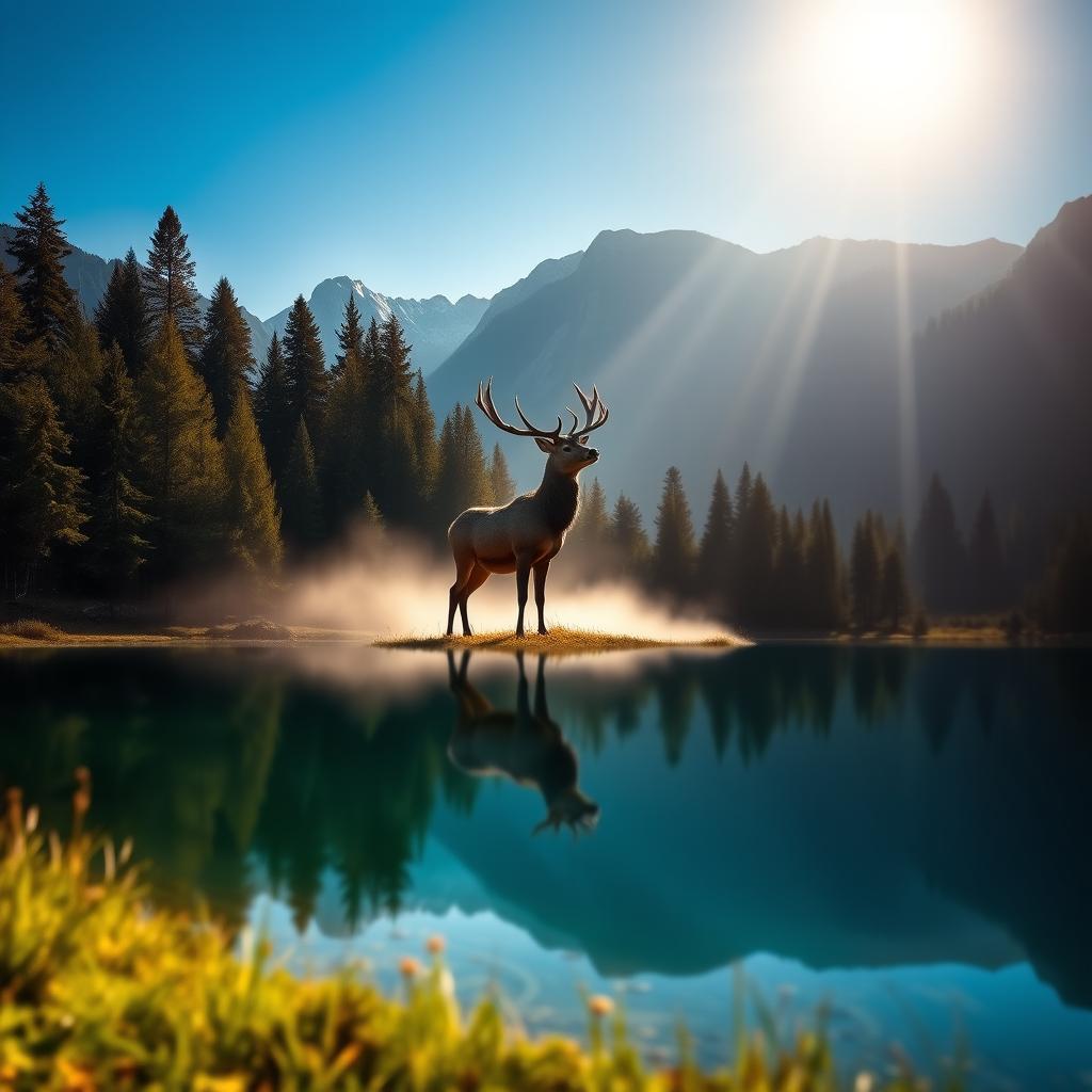 A stunning image that showcases the golden ratio layout
