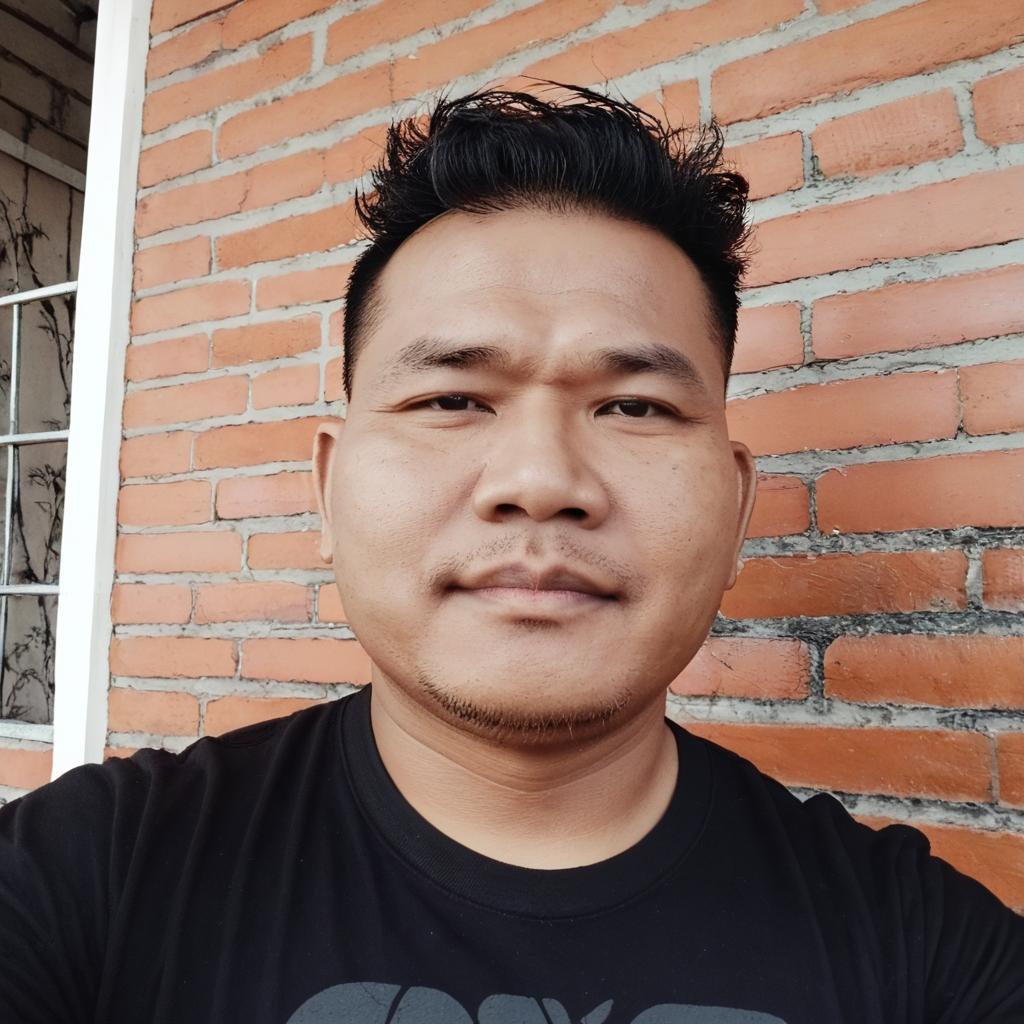 Buat lebih berkumis dan berjenggot. Dan ganti bajunya dengan jas serba hitam.