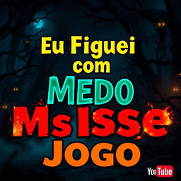 A vibrant and eye-catching YouTube thumbnail for a gaming theme