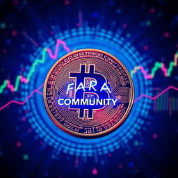An artistic representation of a Bitcoin (BTC) chart displaying an uptrend, with the dynamic rise and fall of prices beautifully illustrated