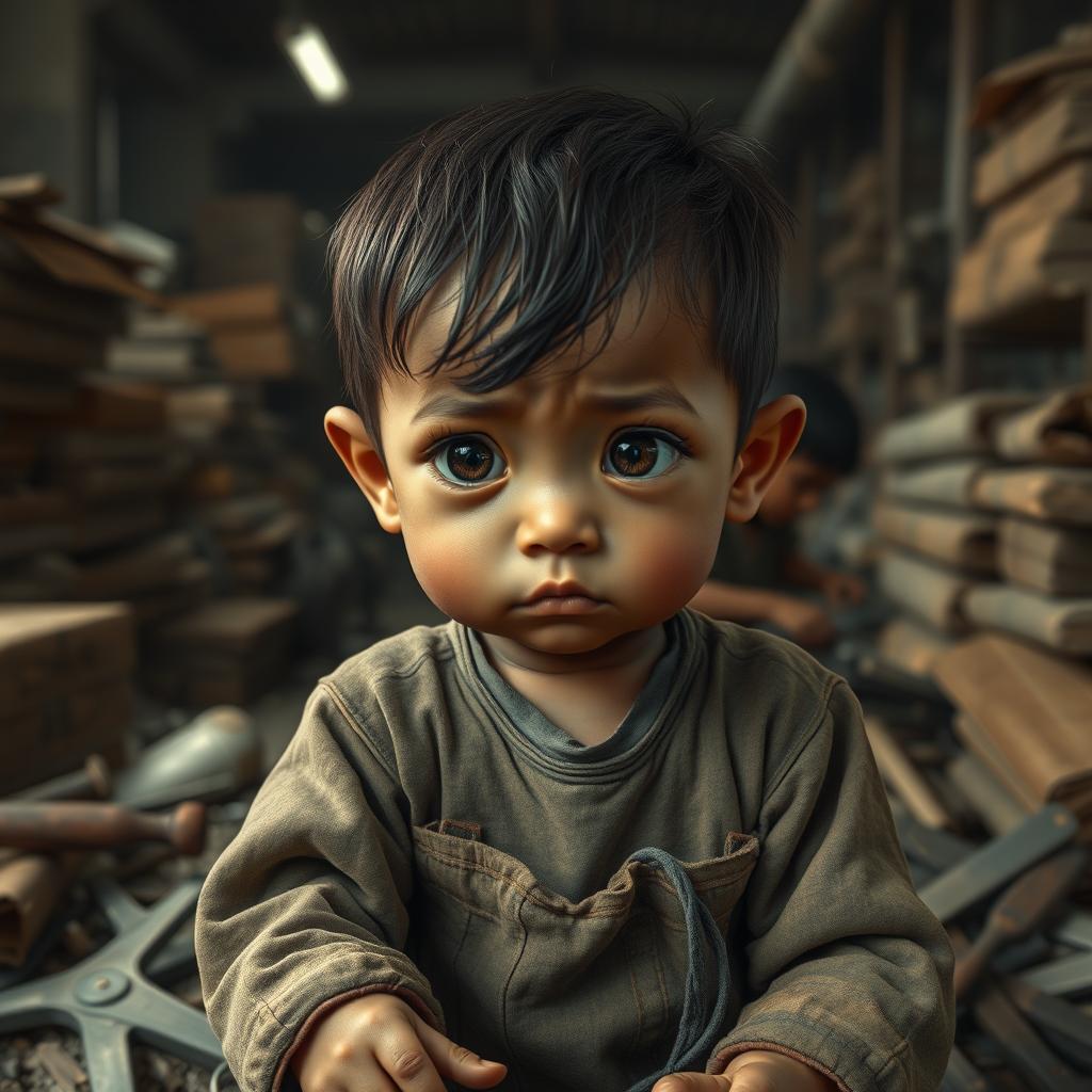 The Weight of Innocence: A Child's Struggle