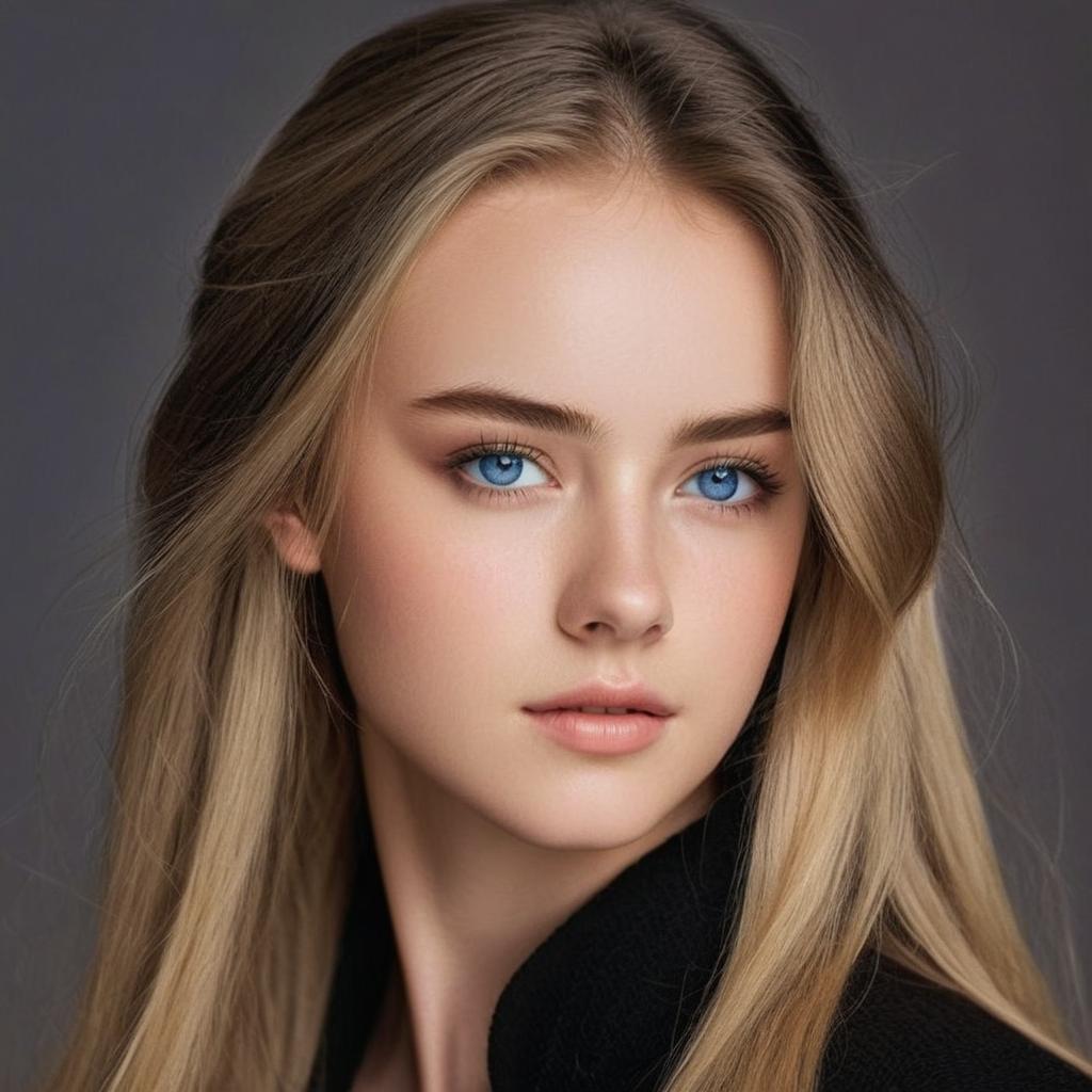 teenager , the hero of a fantasy novel, blonde, blue eyes, very beautiful, long hair