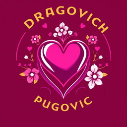 A creative and stylish symbol designed specifically for young female fans of Drugovich, incorporating elements that resonate with empowerment and fun