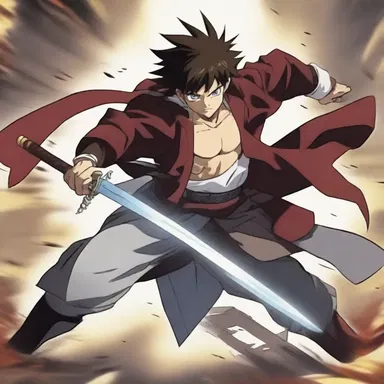 In the anime battle scene, the protagonist's adroitness with his sword was unparalleled, defeating his enemies with ease.