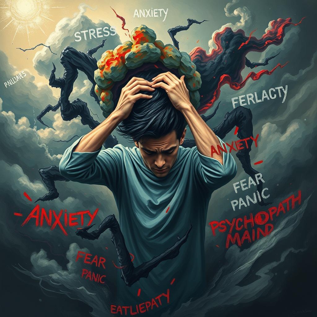 Confronting Chaos: A Visual Journey Through Anxiety