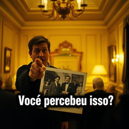 A YouTube thumbnail featuring a surprised person pointing at something hidden, as if they've discovered a secret