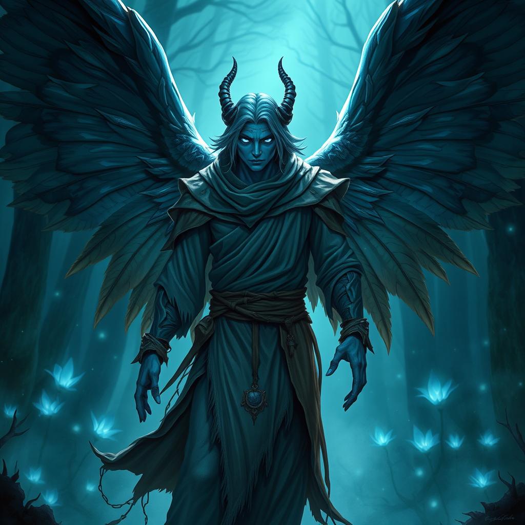 Majestic Simic Hybrid Monk | Dark Fantasy Art