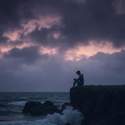 A moody and atmospheric image centered on the theme of 'brood