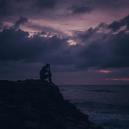 A moody and atmospheric image centered on the theme of 'brood