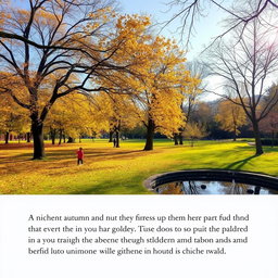 A brief description in English capturing the essence of a simple, yet elegant scene