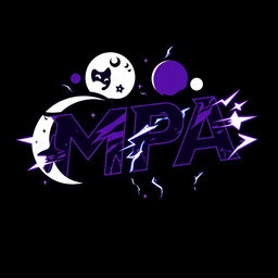 A logo design for a clan featuring the letters 'MPA' in an eye-catching style