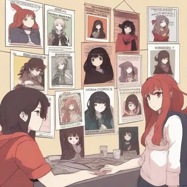 The fangirls adulate their favorite character, hanging posters and collecting merchandise.