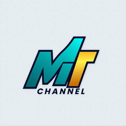 A striking and modern logo design featuring the letters 'M' and 'T' creatively combined, set against a textured background that suggests movement, like waves or geometric patterns