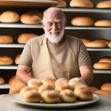 Why did the adult male go to the bakery? Because he kneaded a break!