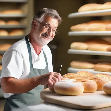 Why did the adult male go to the bakery? Because he kneaded a break!
