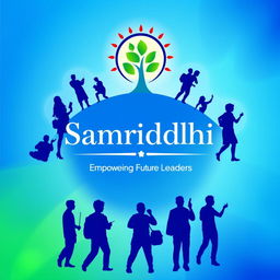 A vibrant and modern poster design for a student club named 'Samriddhi'