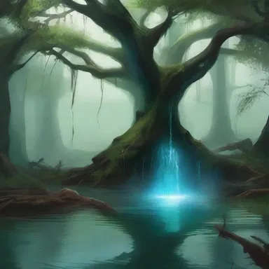 In a world filled with magical creatures, the adulterated water from the cursed forest caused havoc among the villagers.