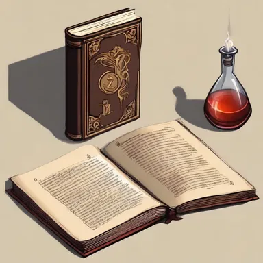 The protagonist stumbled upon an ancient book that contained the recipe for an adulterated elixir with disastrous consequences.
