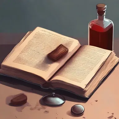The protagonist stumbled upon an ancient book that contained the recipe for an adulterated elixir with disastrous consequences.