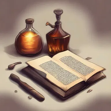 The protagonist stumbled upon an ancient book that contained the recipe for an adulterated elixir with disastrous consequences.
