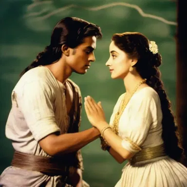 The love story between the two star-crossed lovers was tainted when they discovered their affection was based on an adulterated truth.