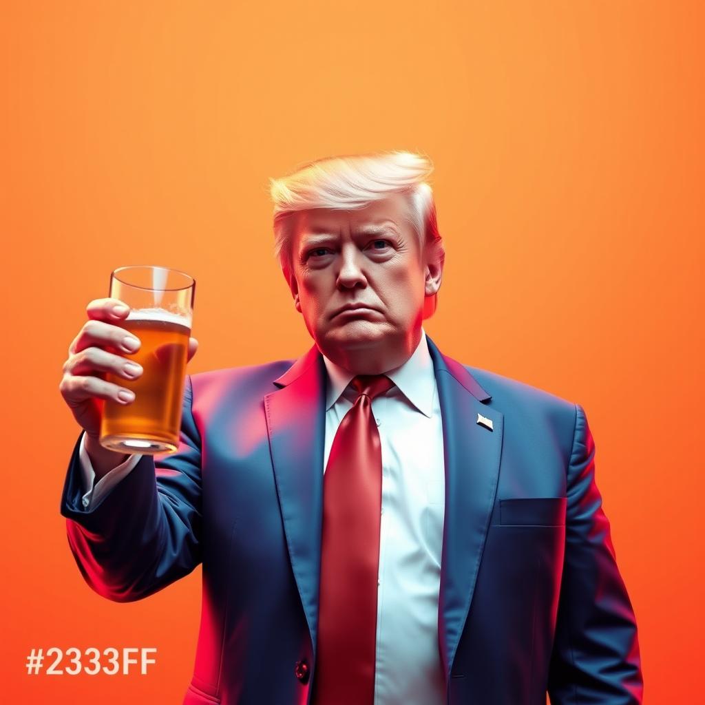 Donald Trump: A Bold Digital Portrait