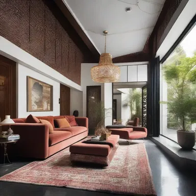 The modern and minimalistic design of the house was adulterated by the addition of excessive ornamentation and clutter.