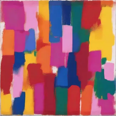 The painter intentionally adulterated his colors with unconventional pigments, resulting in a unique and vibrant artwork.